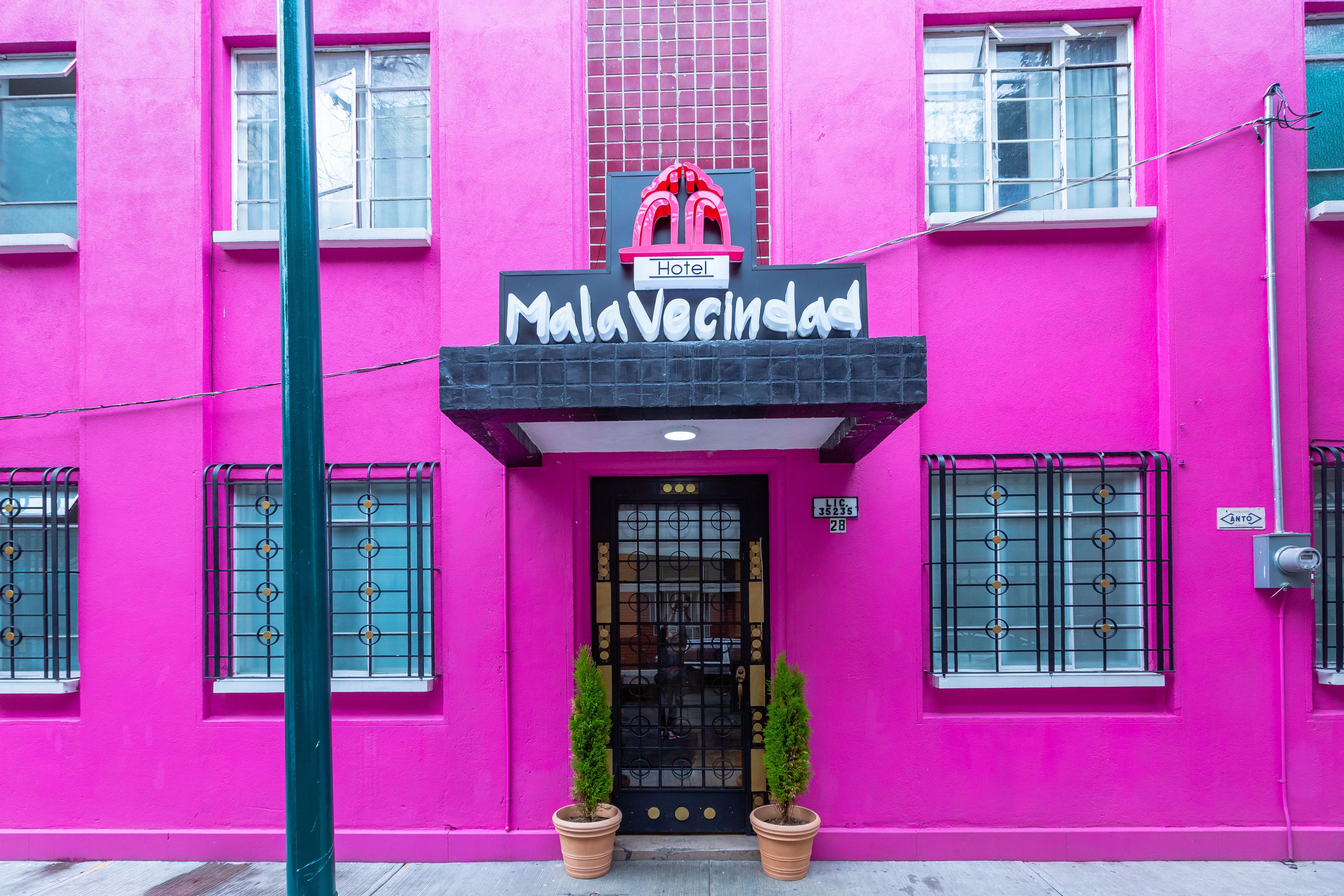 Mala Vecindad Beer Hotel مدينة مكسيكو المظهر الخارجي الصورة