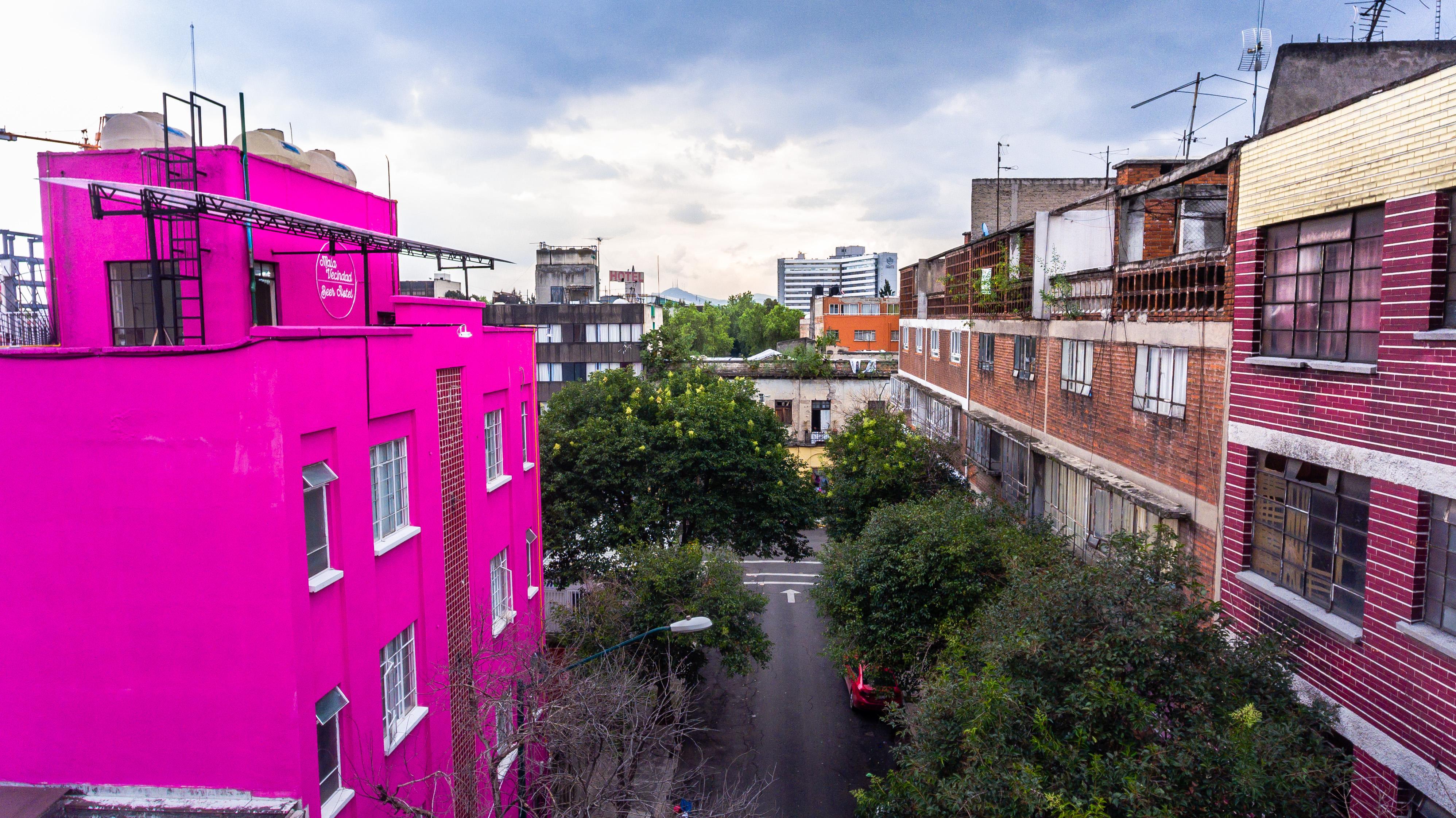 Mala Vecindad Beer Hotel مدينة مكسيكو المظهر الخارجي الصورة